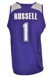 2015 D’Angelo Russell Pre-Rookie Los Angeles Lakers Summer League Reversible Jersey