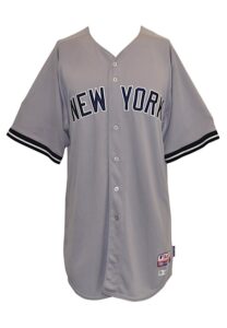 2015 Dellin Betances New York Yankees Grouping Of Bench-Worn Jerseys Including One Postseason