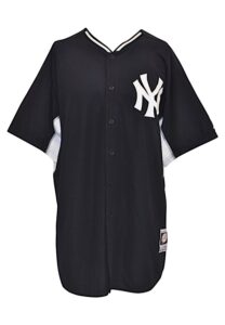 2015 Dellin Betances New York Yankees Team-Issued Home & Road BP Tops & Caps