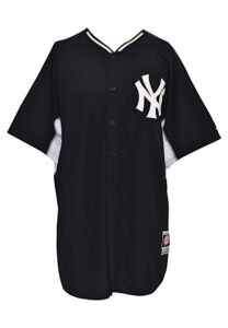 2015 Dellin Betances New York Yankees Team-Issued Home & Road BP Tops & Caps