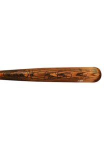 2015 Evan Longoria Tampa Bay Rays Game-Used & Autographed Bat