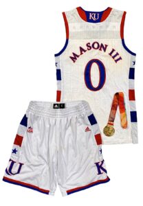 2015 Frank Mason III Team USA Summer Universiade FISU Gold Medal & Game-Used Uniform