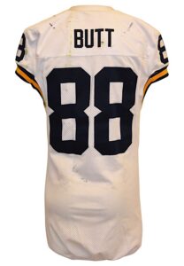 2015 Jake Butt Michigan Wolverines Game-Used Road Uniform