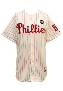 2015 Jonathan Papelbon Philadelphia Phillies Game-Used Home Jersey