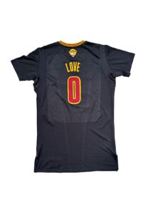 2015 Kevin Love Cleveland Cavaliers Game-Used Jersey