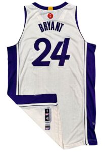 2015 Kobe Bryant LA Lakers Christmas Day Game-Issued Jersey