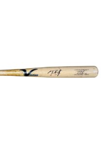 2015 Kris Bryant Chicago Cubs Game-Used & Signed Rookie Bat