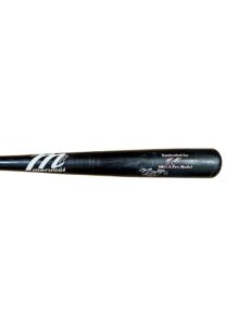 2015 Manny Machado Baltimore Orioles Game-Used & Signed Bat