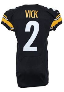 2015 Michael Vick Pittsburgh Steelers Game-Used Home Jersey