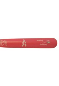 2015 Nelson Cruz Seattle Mariners Game-Used Mothers Day Pink Bat