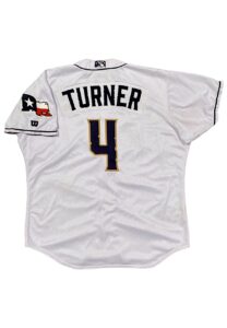 2015 Trea Turner San Antonio Missions Minor League Game-Used Home Jersey