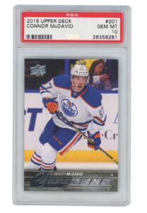 2015 Upper Deck Connor McDavid Rookie #201