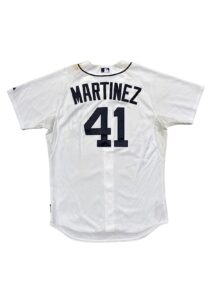 2015 Victor Martinez Detroit Tigers Game-Used Home Jersey