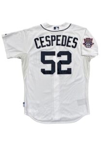 2015 Yoenis Cespedes Detroit Tigers Game-Used Spring Training Jersey