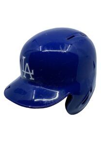 2015 Zack Greinke LA Dodgers Playoffs Game-Used Helmet