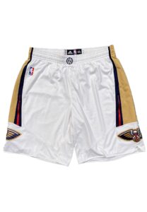 2016-17 Anthony Davis New Orleans Pelicans Game-Used Shorts