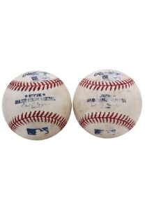 2016-17 Boston Red Sox Game-Used Baseballs