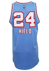 2016-17 Buddy Hield Sacramento Kings Game-Used HWC Jersey