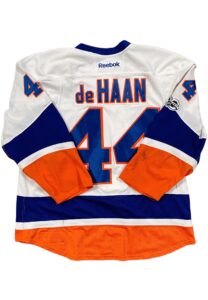 2016-17 Calvin deHaan NY Islanders Game-Used Jersey