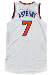 2016-17 Carmelo Anthony NY Knicks Game-Used Jersey