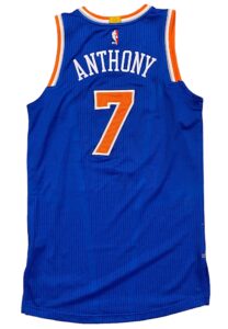 2016-17 Carmelo Anthony NY Knicks Game-Used Jersey