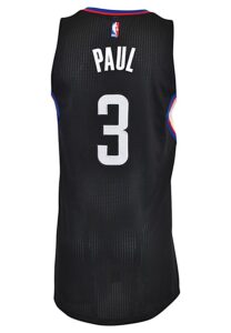 2016-17 Chris Paul Los Angeles Clippers Game-Used Alternate Jersey 