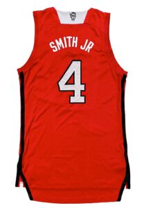 2016-17 Dennis Smith Jr. NC State Wolfpack Game-Used Jersey