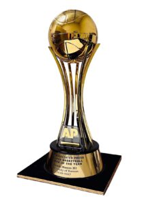 2016-17 Frank Mason III Kansas Jayhawks AP College Basketball Player Of The Year Trophy