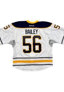 2016-17 Justin Bailey Buffalo Sabres Game-Used Jersey