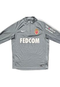 2016-17 Kylian Mbappe Monaco FC Rookie Player Worn Training Pullover