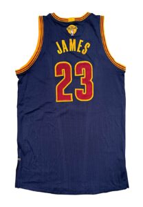 2016-17 LeBron James Cleveland Cavaliers Game-Issued Finals Jersey