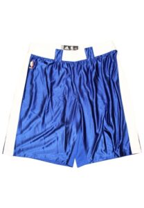 2016-17 Toronto Raptors Game-Used TBTC Shorts Attributed To Jonas Valanciunas