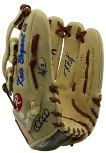 2016 Chicago Cubs Team-Signed Kris Bryant Model Glove