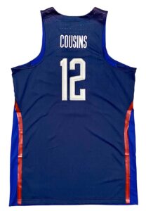 2016 DeMarcus Cousins Team USA Game-Issued Jersey