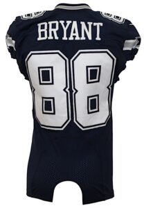 2016 Dez Bryant Dallas Cowboys Game-Issued Road Jersey