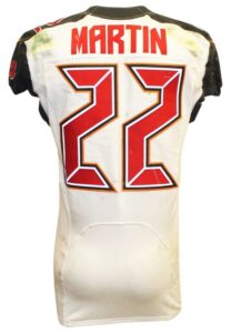 2016 Doug Martin Tampa Bay Buccaneers Game-Used Road Jersey