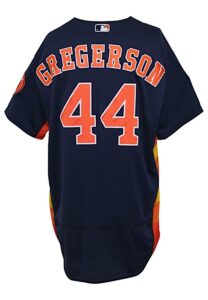 2016 Luke Gregerson Houston Astros Game-Used Alternate Jersey