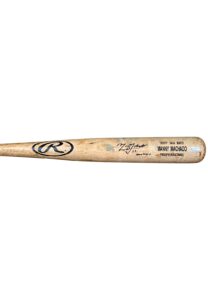 2016 Manny Machado Baltimore Orioles Game-Used & Signed Bat