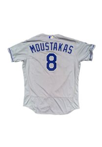 2016 Mike Moustakas KC Royals Game-Used Jersey