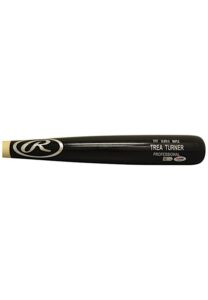 2016 Trea Turner Rookie Washington Nationals Game-Used Bat