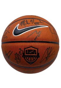 2016 United States Mens Olympic Team-Signed LE Nike Basketball