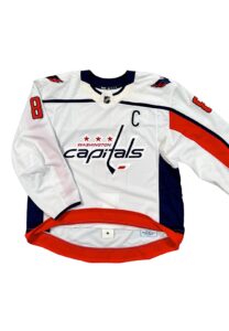 2017-18 Alex Ovechkin Washington Capitals Game-Used “1,000th Game” Jersey