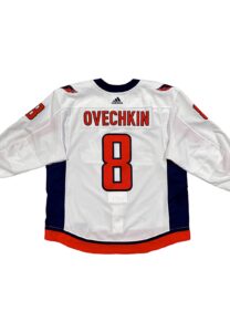 2017-18 Alex Ovechkin Washington Capitals Playoffs Game-Used Jersey