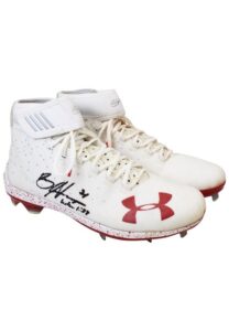 2017-18 Bryce Harper Washington Nationals Game-Used & Autographed Cleats