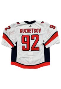 2017-18 Evgeny Kuznetsov Washington Capitals Game-Used Jersey