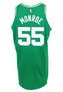 2017-18 Greg Monroe Boston Celtics Game-Used Road Jersey