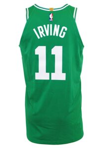 2017-18 Kyrie Irving Boston Celtics Game-Used Road Jersey