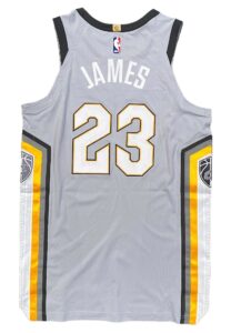 2017-18 LeBron James Cleveland Cavaliers Game-Used Jersey