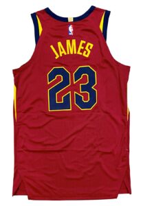 2017-18 LeBron James Game-Used Icon Edition Jersey