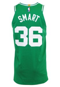 2017-18 Marcus Smart Boston Celtics Game-Used Road Jersey